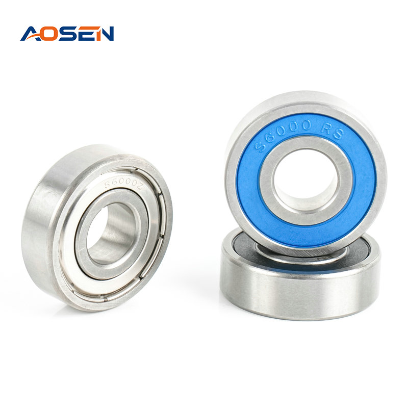 RVS 6000 ZZ/2RS diepgroefkogellagers van roestvrij staal